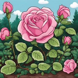 داستان کودکانه رز کوچولوی صورتی (متن بهمراه صوت)