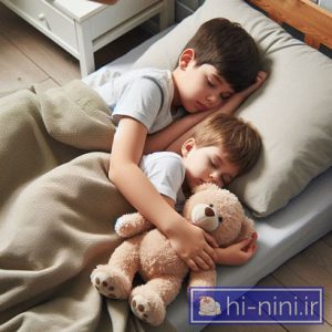 دانلود ترانه لالایی کودکانه داداش من خوابیده به همراه متن