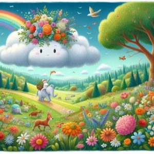 داستان کودکانه ابر کوچولو با صدای پگاه قصه گو مخصوص خواب کودک