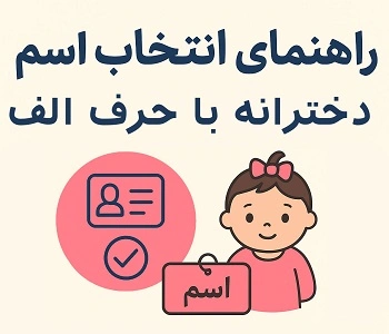 راهنمای انتخاب اسم نوزاد دختر با حرف الف