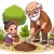 قصه کودکانه صوتی درخت و گلنار با صدای پگاه قصه گو دنیای کودکانه