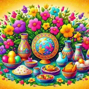 داستان کودکانه هفت سین با صدای پگاه قصه گو