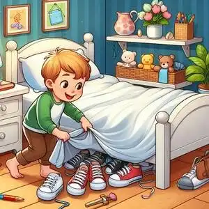 داستان کودکانه کفش علی کوچولو دنیای شا کودکانه