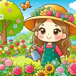 دانلود داستان صوتی کودکانه ملکه گلها با صدای خاله شادی